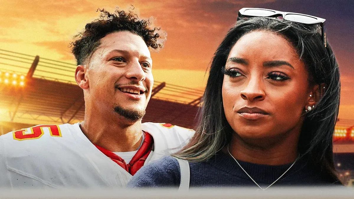 Simone Biles gets 100% real on 'miracle worker' Patrick Mahomes