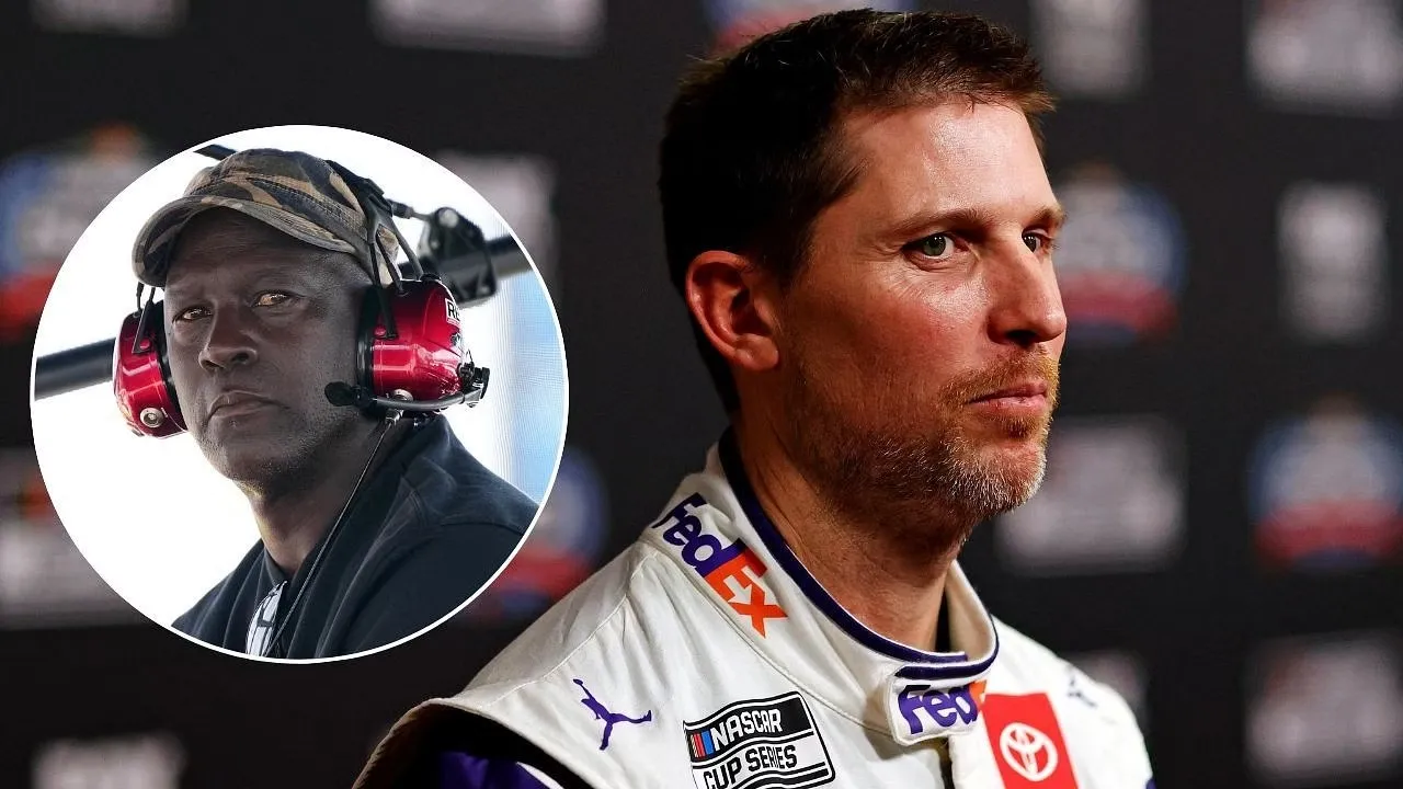 Denny Hamlin addresses navigating his championship trail amid 23XI Racing's legal battle with NASCAR