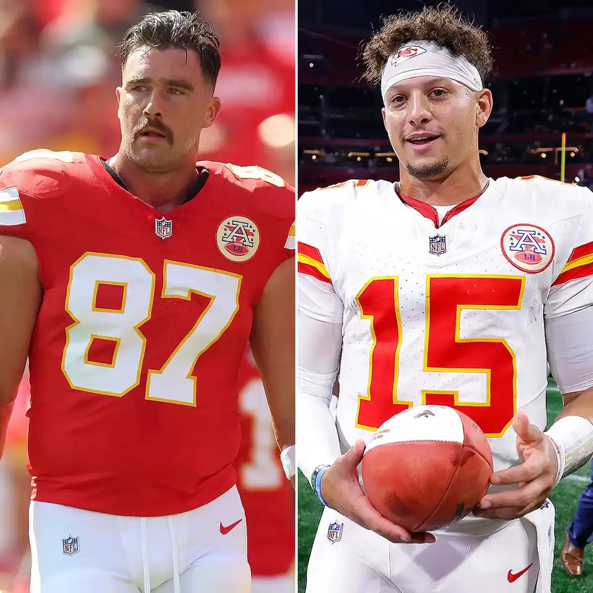 Travis Kelce Teases Patrick Mahomes for Being ‘Glued to His Royals’ During Kelce Car Jam Festivities