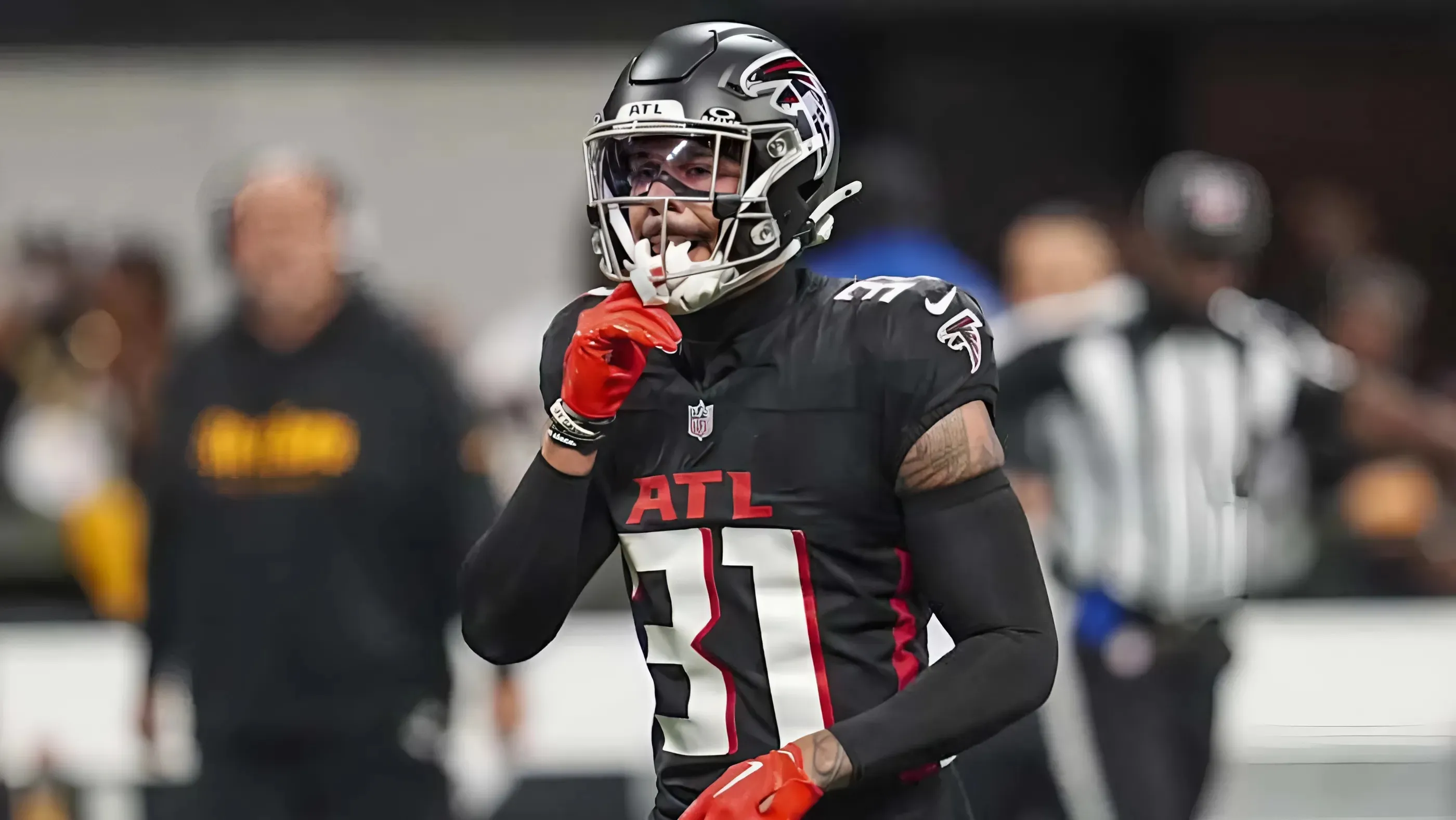 Falcons Justin Simmons Makes Bold Claim of Teammate Jessie Bates