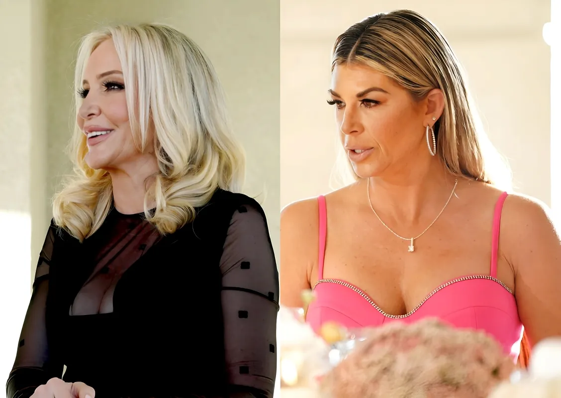 Shannon Beador of RHOC accuses Alexis Bellino of manipulation and trying to join cast trip with an "olive branch," Alexis responds while Heather and Katie share their thoughts