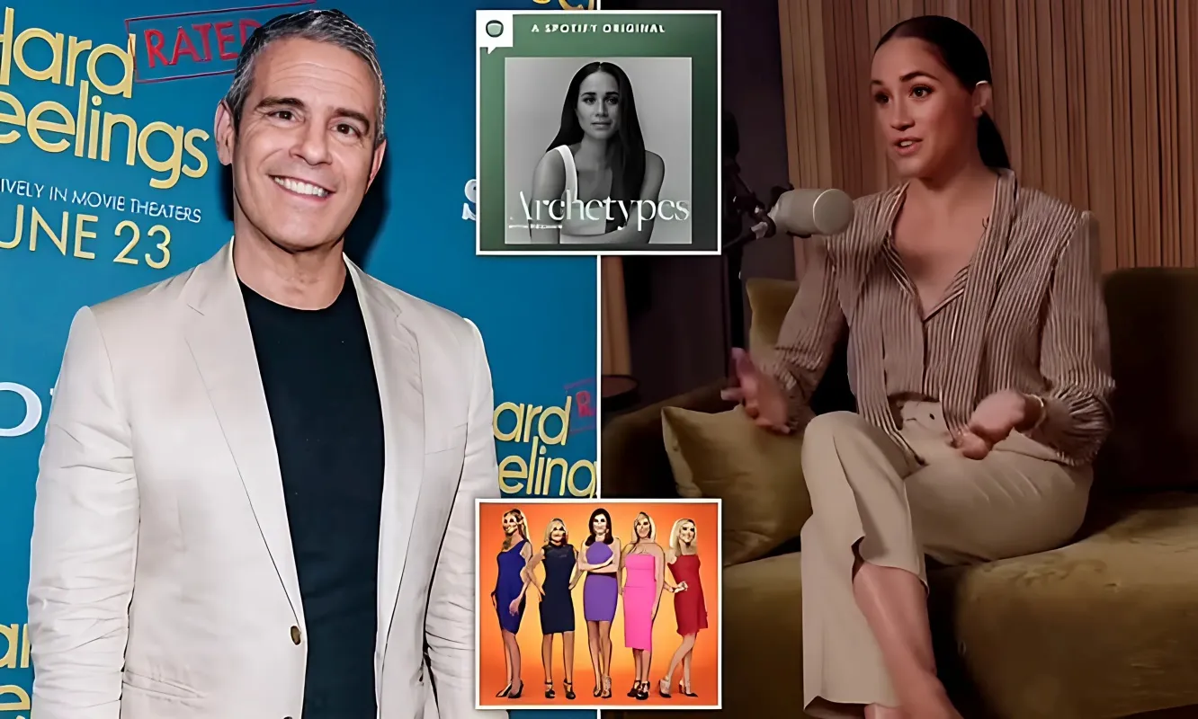 Andy Cohen Opens Up: Real Housewives Host Reflects on Meghan Markle's Allegations Regarding His Show on Spotify Podcast - Unveiling Unaddressed Claims and Podcast Dynamics - lulu