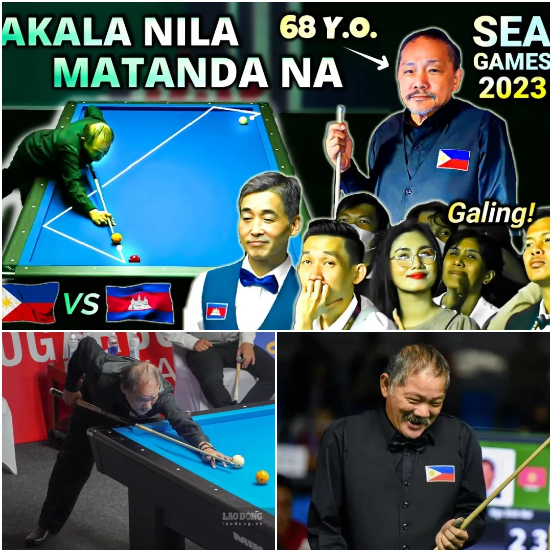 Have you seen Efren Reyes' top performance at the SEA Games?