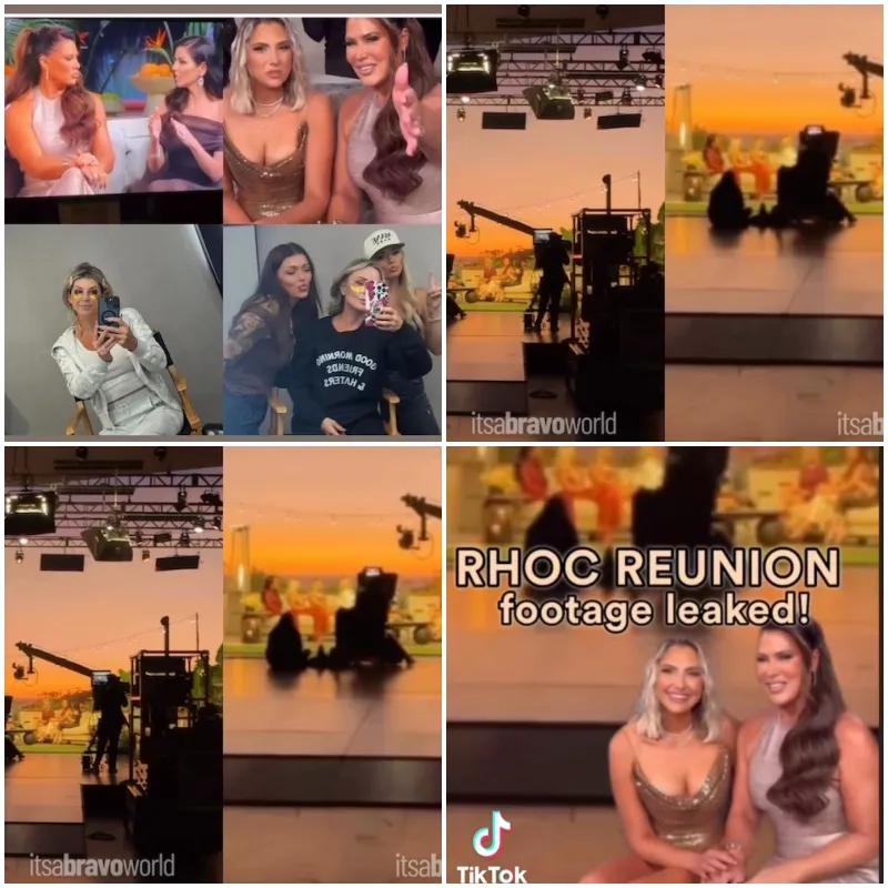 PHOTOS: RHOC Season 18 Reunion Footage Leaked! See Pics of Heather, Emily, & Gina on Set After Glam Shares Unauthorized Clips as Alexis is Also Seen