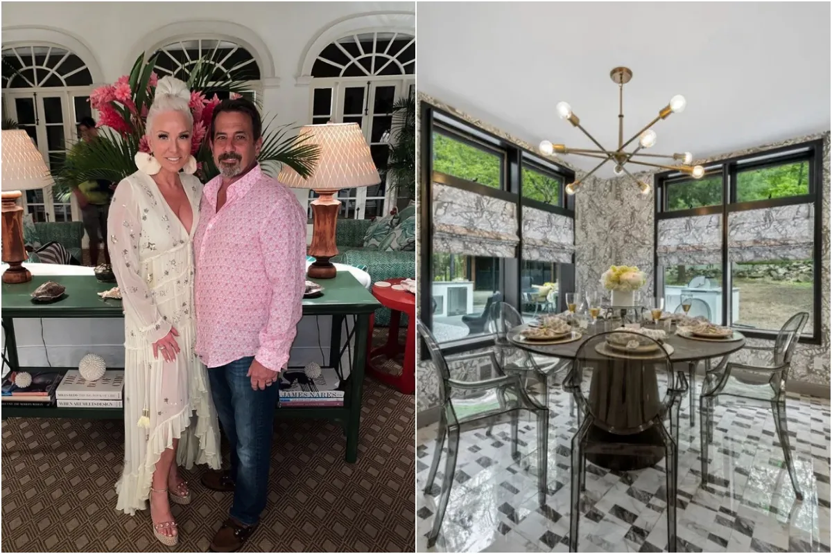 PINK PALACE Inside RHONJ star Margaret Josephs’ $2.2M renovated New Jersey mansion featuring hot pink office & full outdoor kitchen