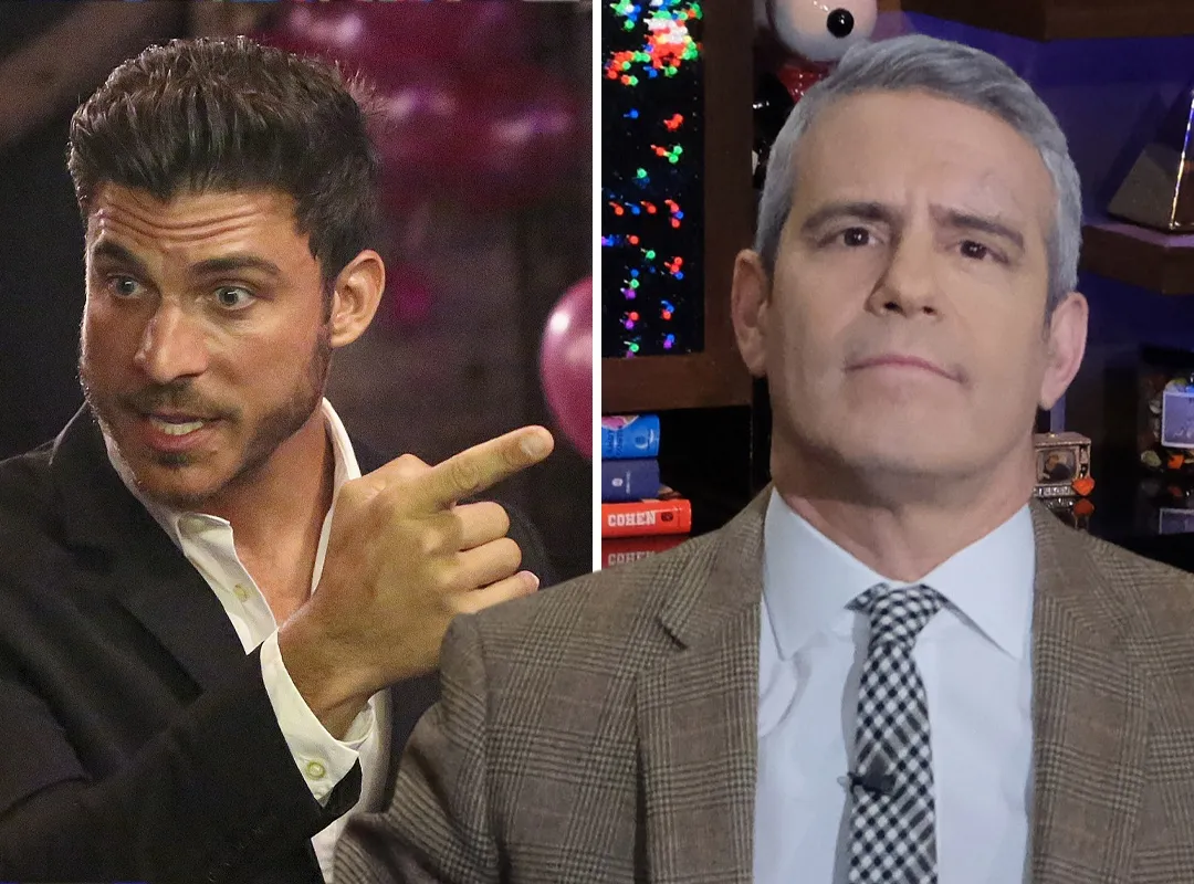 Andy Cohen Looks Back on a Vanderpump Rules Reunion Exchange with Jax Taylor: "Wow..."