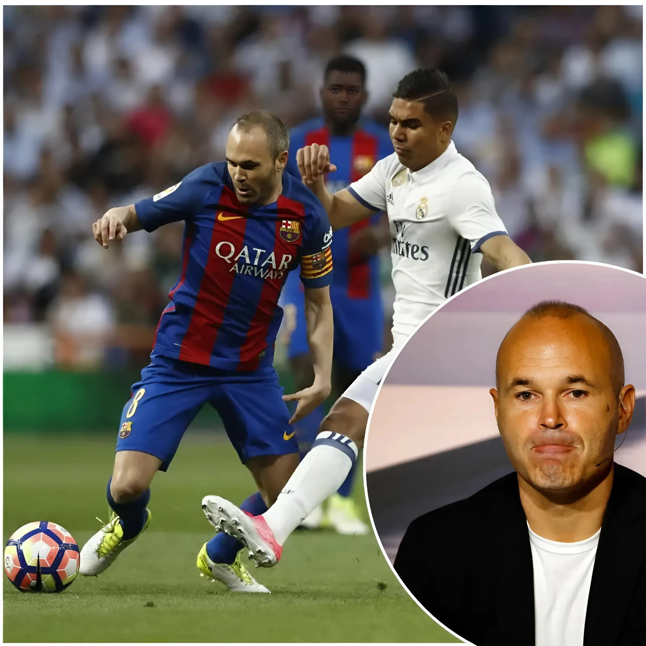 El Real Madrid emite un comunicado tras la retirada de la leyenda del Barcelona Andrés Iniesta, dejando atónitos a los aficionados tras una rivalidad que duró toda su carrera