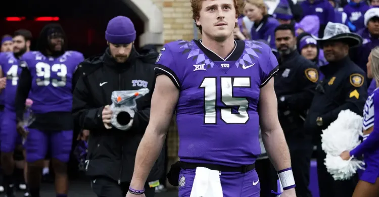 Why was former TCU quarterback Max Duggan working out with the Cowboys?