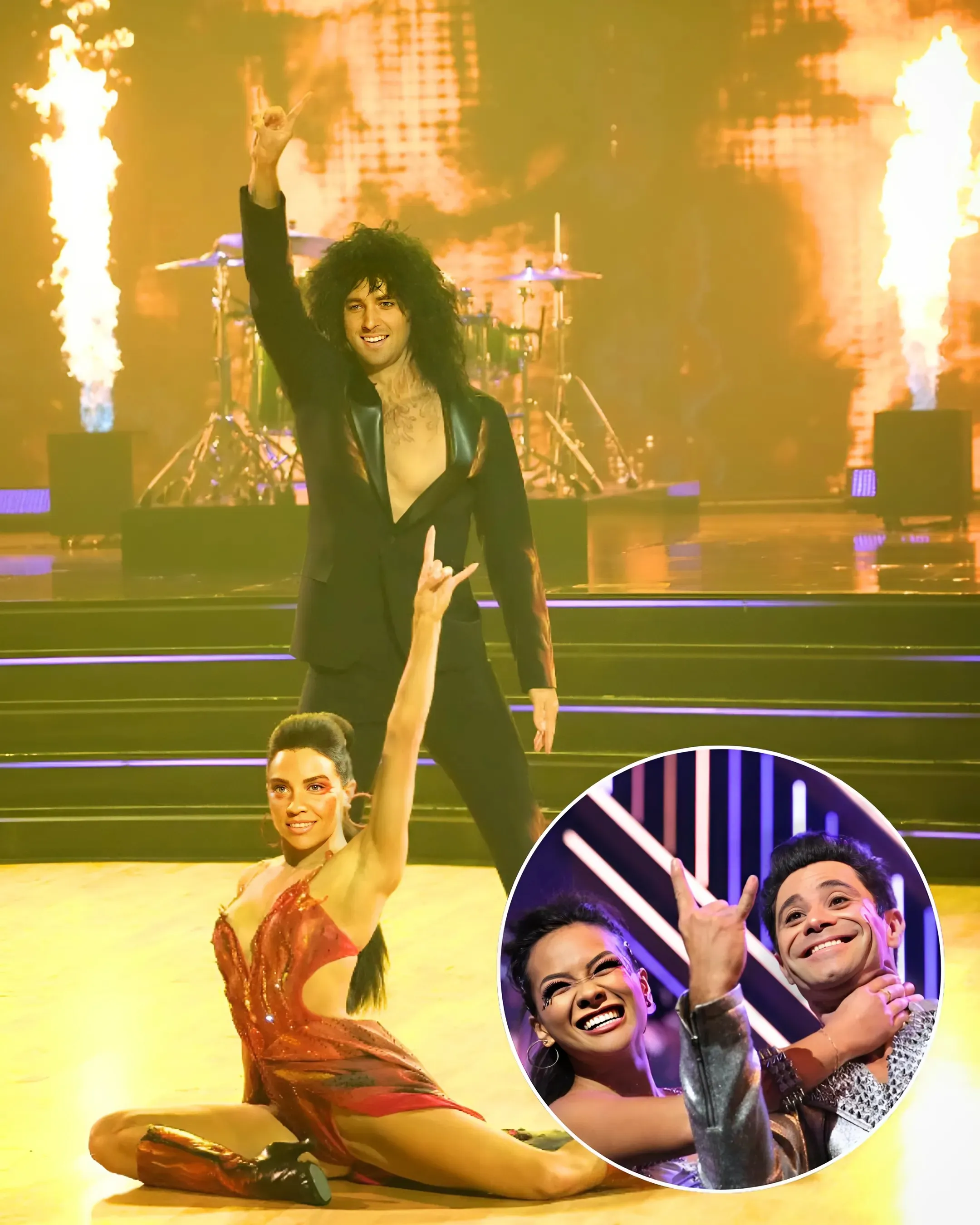 Who Went Home During the ‘Dancing With the Stars’ Hair Metal Night Double Elimination?