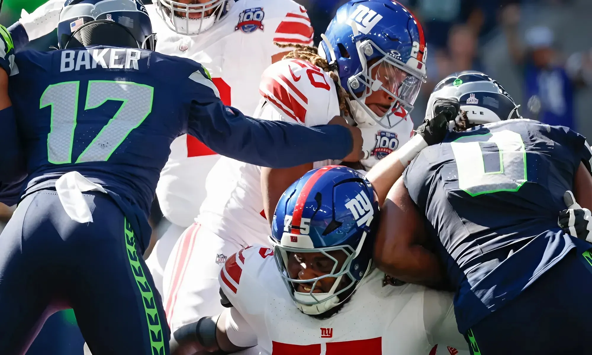 Was Giants RB Eric Gray's fumble actually a touchdown?