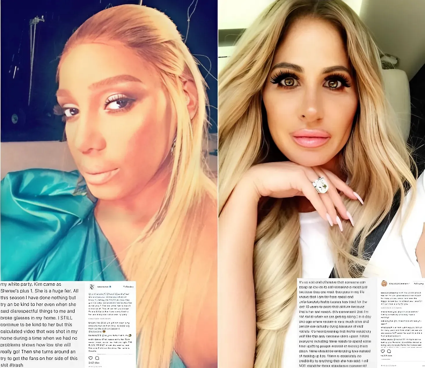 Nene Leakes Accuses Kim Zolciak of Sending ‘Roach’ Video to RHOA Cast! Kim Blasts Nene & Denies Being a Racist