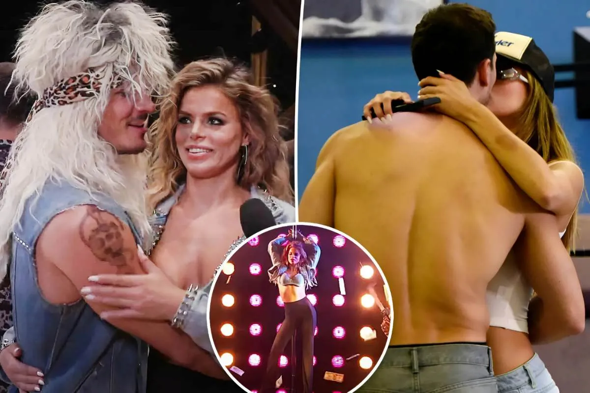 ‘DWTS’ couple Brooks Nader and Gleb Savchenko dish on PDA-packed tattoo date, pole dancing rehearsals and steamy chemistry tram