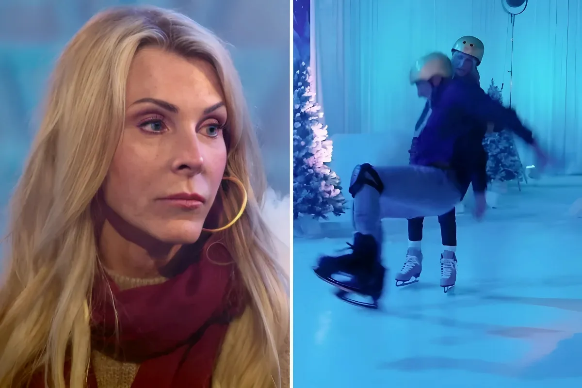 Golden Bachelorette slammed for Joan Vassos’ ‘dangerous’ ice skating date that led senior suitor to take nasty fall