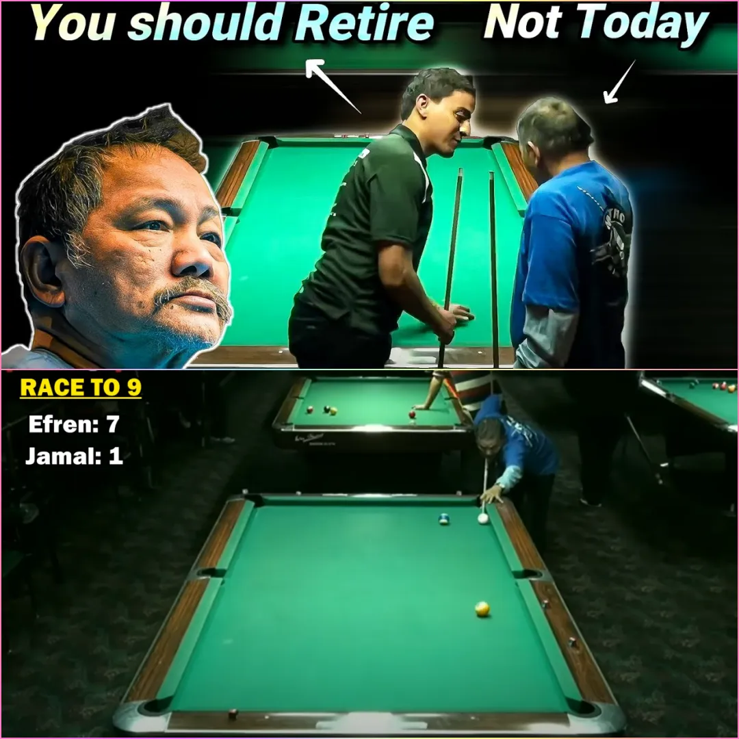 Confident Cue Player Gets A Valuable Lesson From Legend Efren Reyes | The Ultimate Battle HD