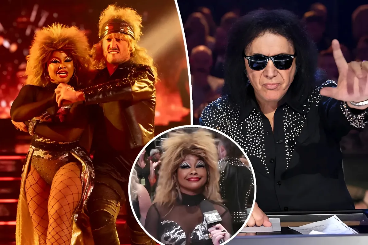 Phaedra Parks claps back at Gene Simmons for drastically low score on ‘DWTS’ Hair Metal Night