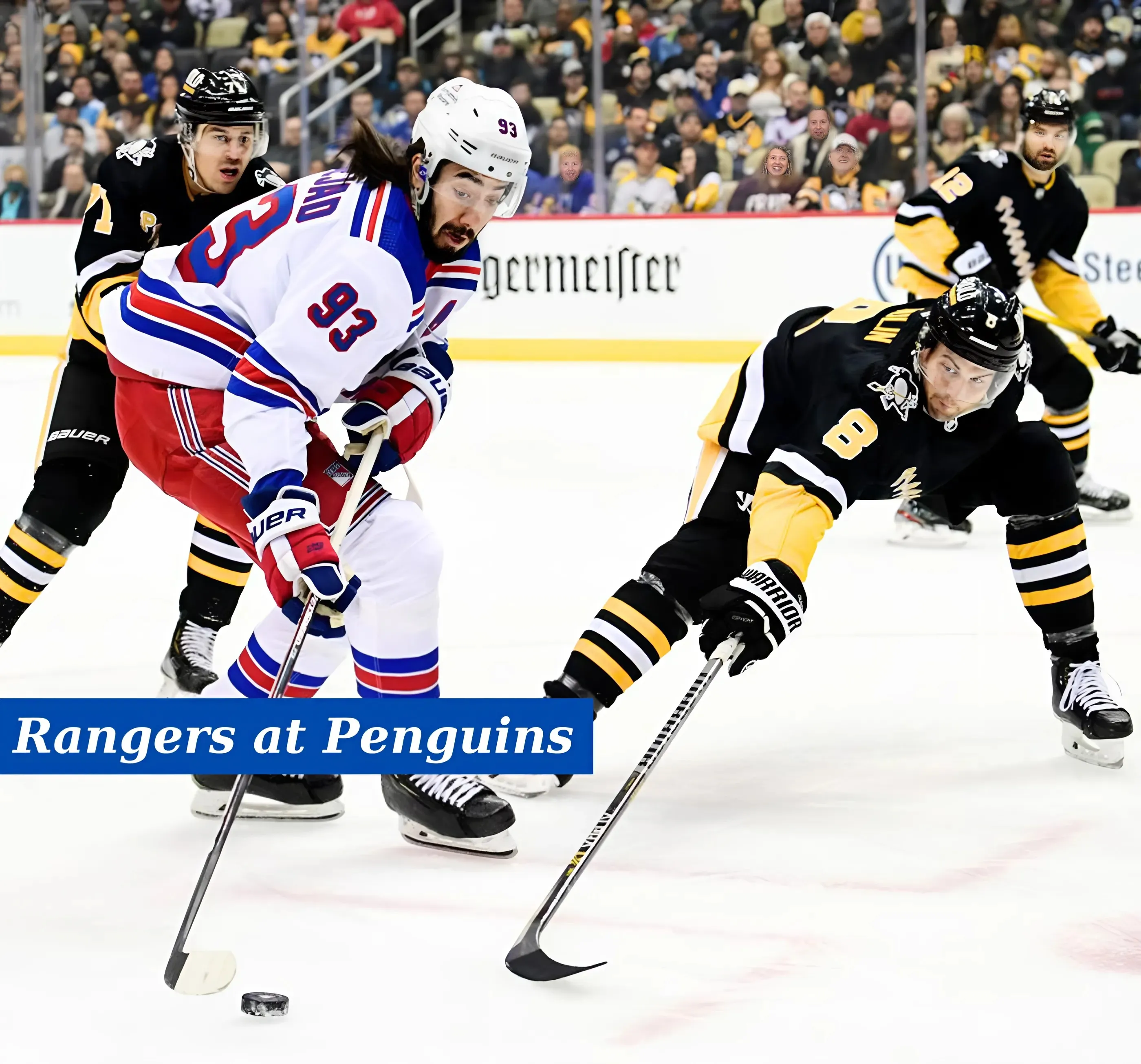 NY Rangers Game 1: Rangers at Penguins