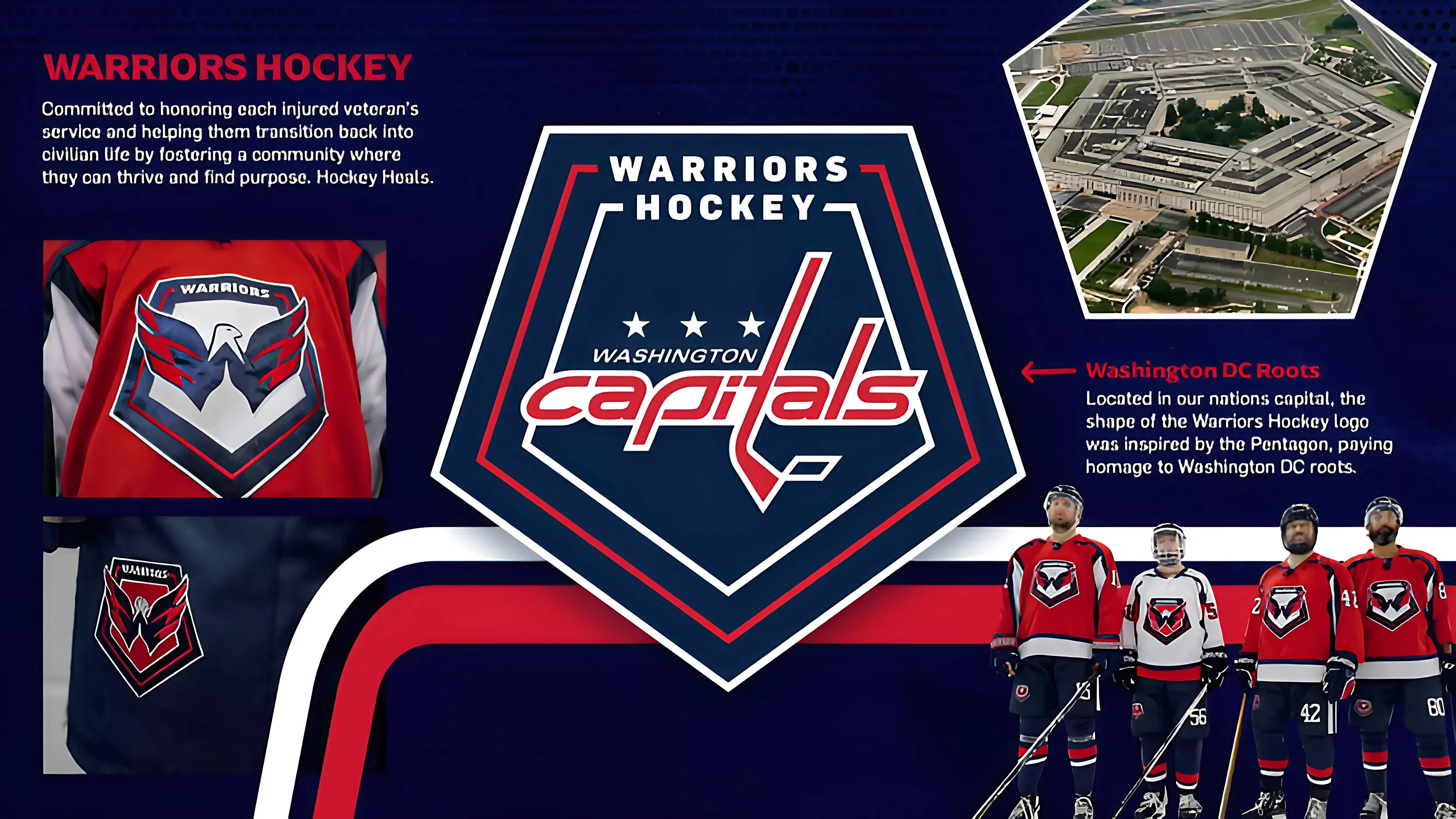 Capitals Announce Formation of the Washington Capitals Warriors Hockey Team trucc