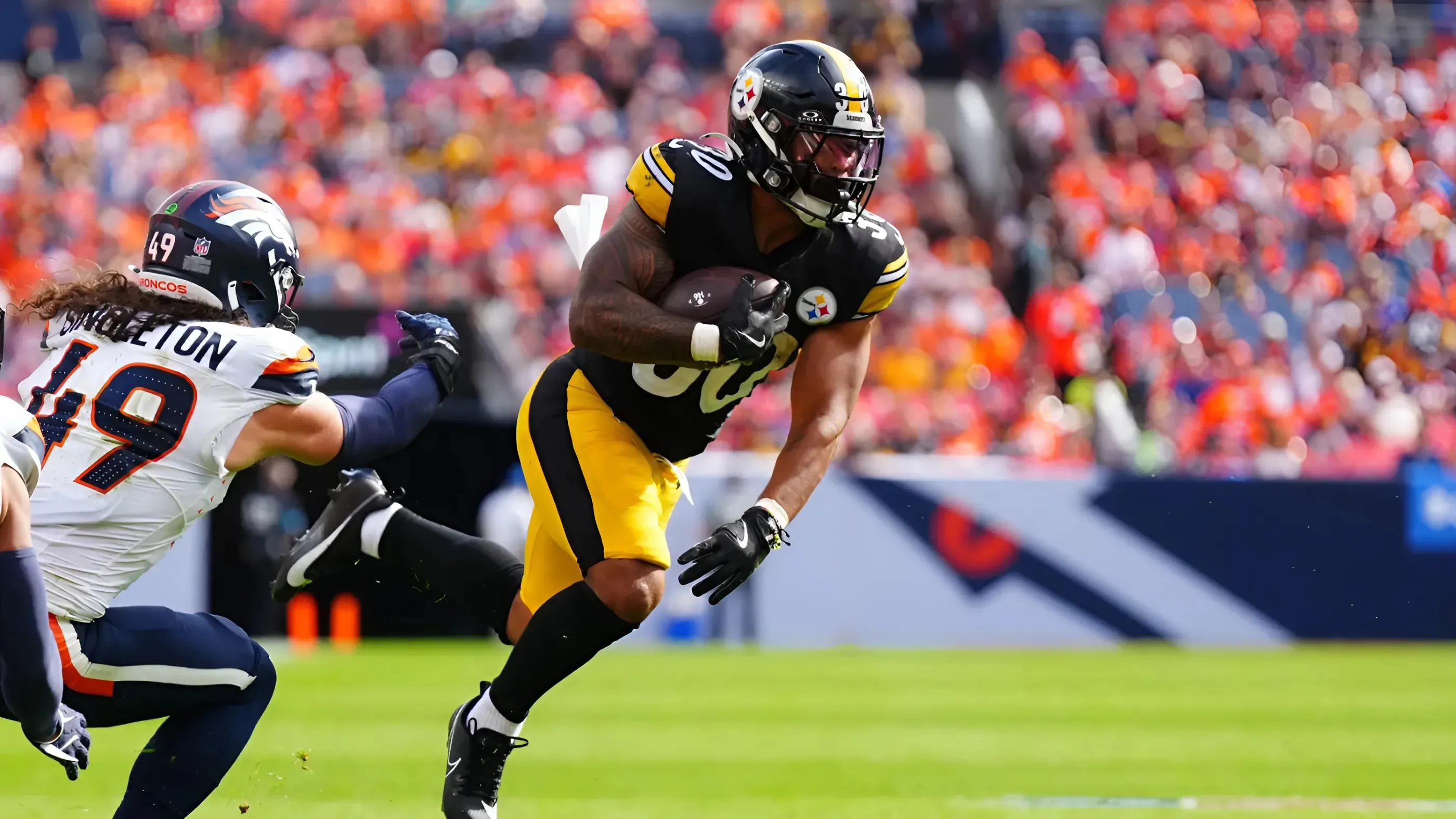 Steelers' Jaylen Warren Gives Contrary Opinion And 'Didn't Look Or Sound Doubtful'