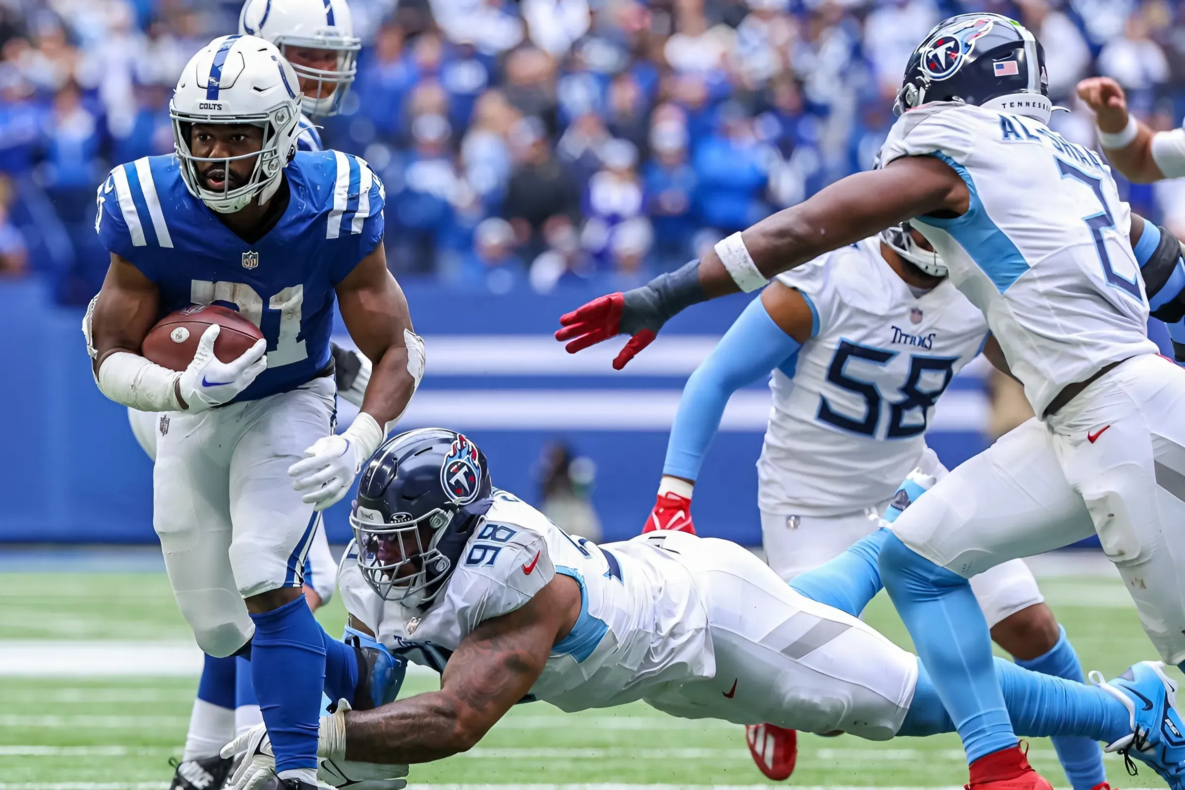 Tennessee Titans Start Colts Week With Brutal Injury List