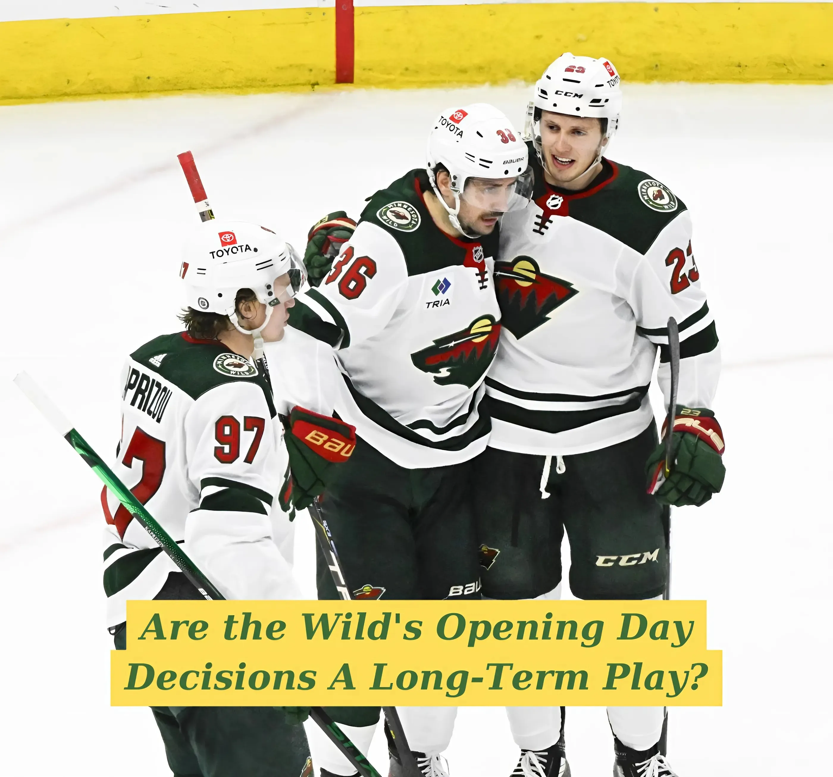 Are the Wild's Opening Day Decisions A Long-Term Play?