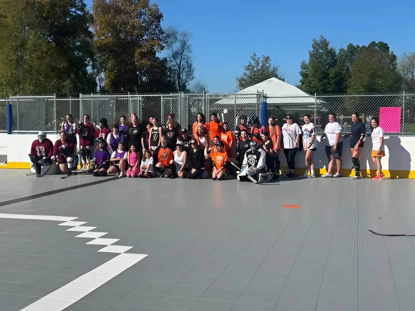 First Annual Women's And Girls' Ball Hockey Tournament Held At Community Rink; Inspires New Flyers Charities Initiative