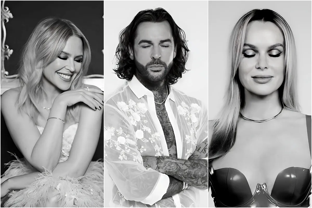 Amanda Holden, Pete Wicks and Kylie Minogue lead a host of stars posing with their eyes closed for a poignant new campaign to mark World Mental Health Day liennhi