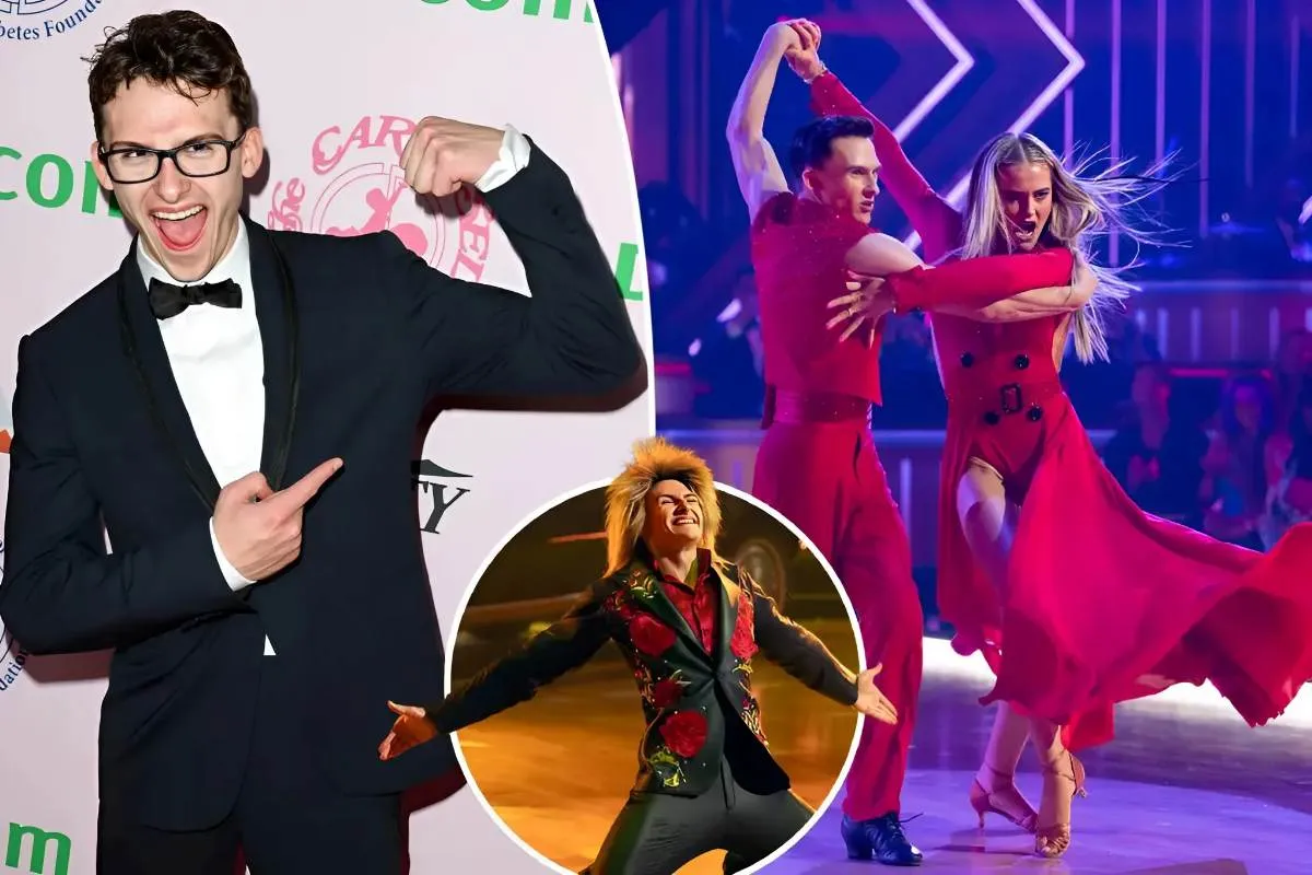 Olympian Stephen Nedoroscik reveals the item he has on him at all times on 'DWTS' set tram