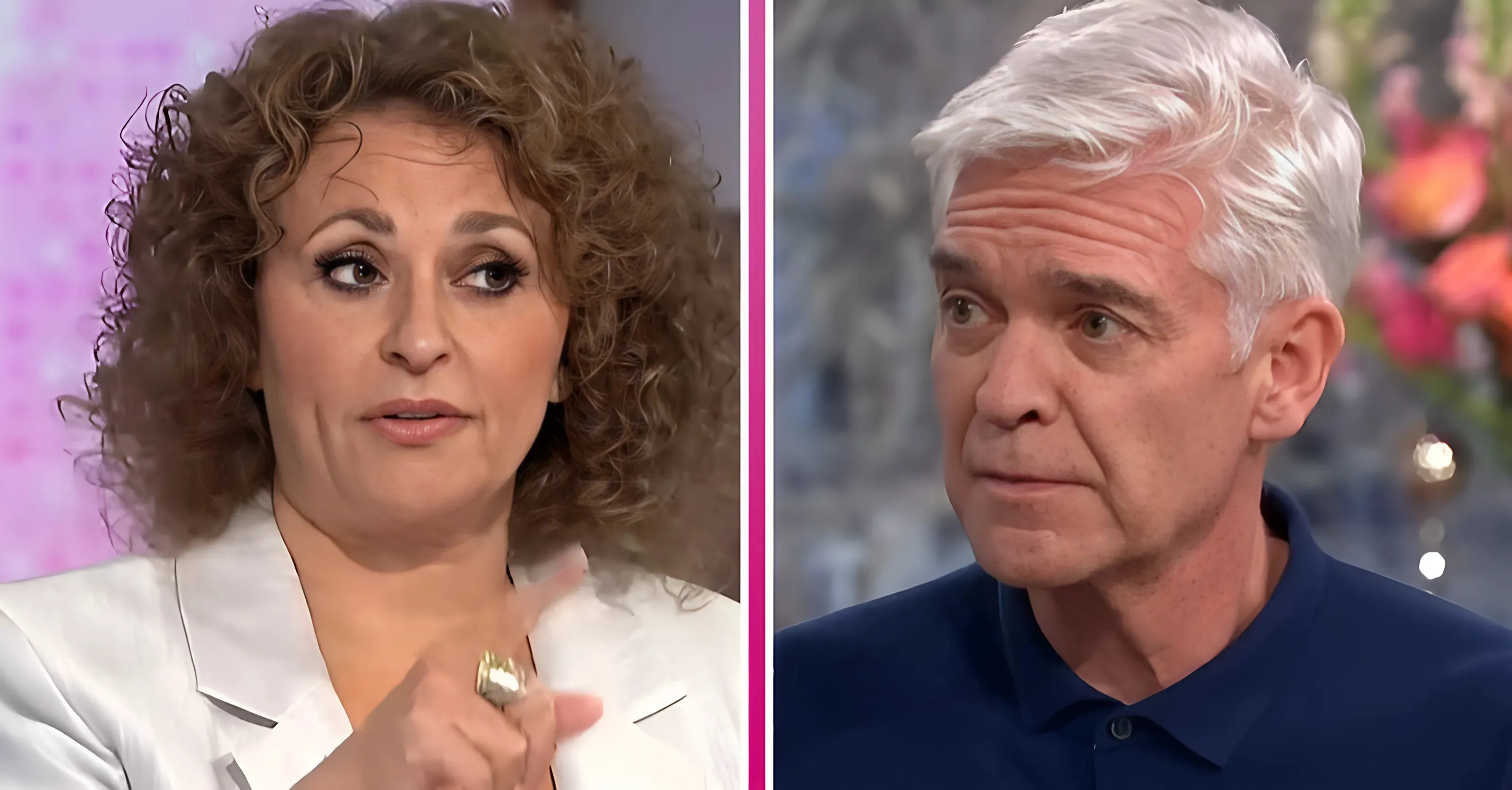 Loose Women star Nadia Sawalha defends Holly Willoughby as she lets rip at Phillip Schofield: ‘I’m really really cross’ trucc