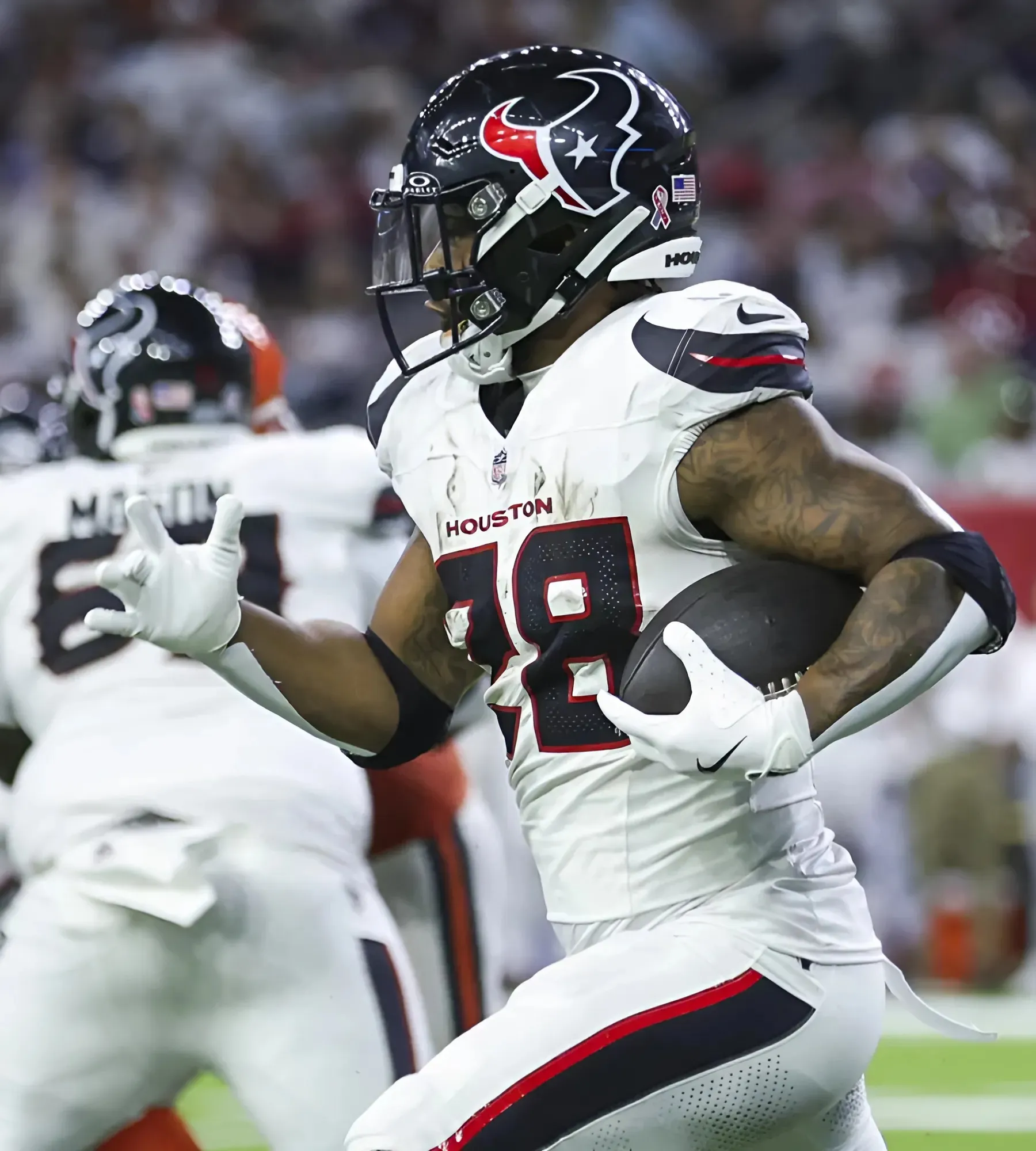 Texans RB Joe Mixon not over sketchy tackle which sidelined him