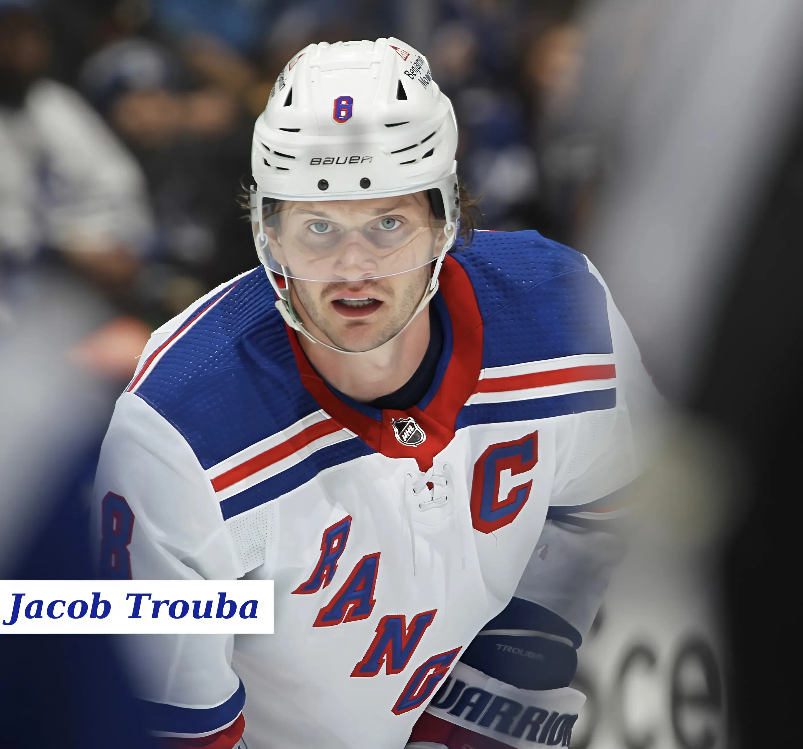 Jacob Trouba has strong start with pair of points in Rangers season opener