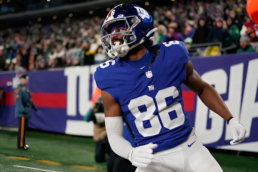 Giants WR Darius Slayton Calls Out NFL Officials in 6-Word Post