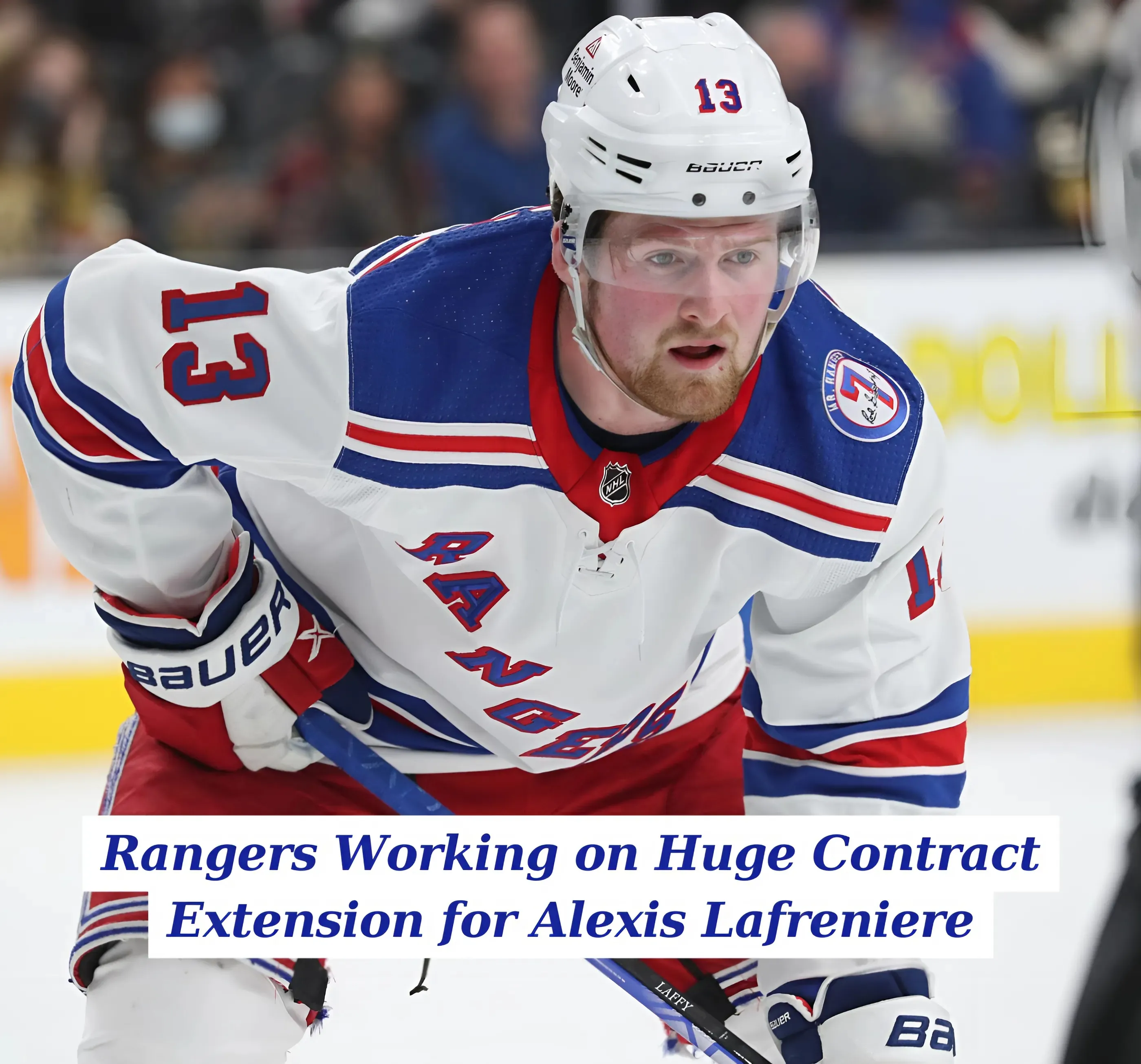 Rangers Working on Huge Contract Extension for Alexis Lafreniere