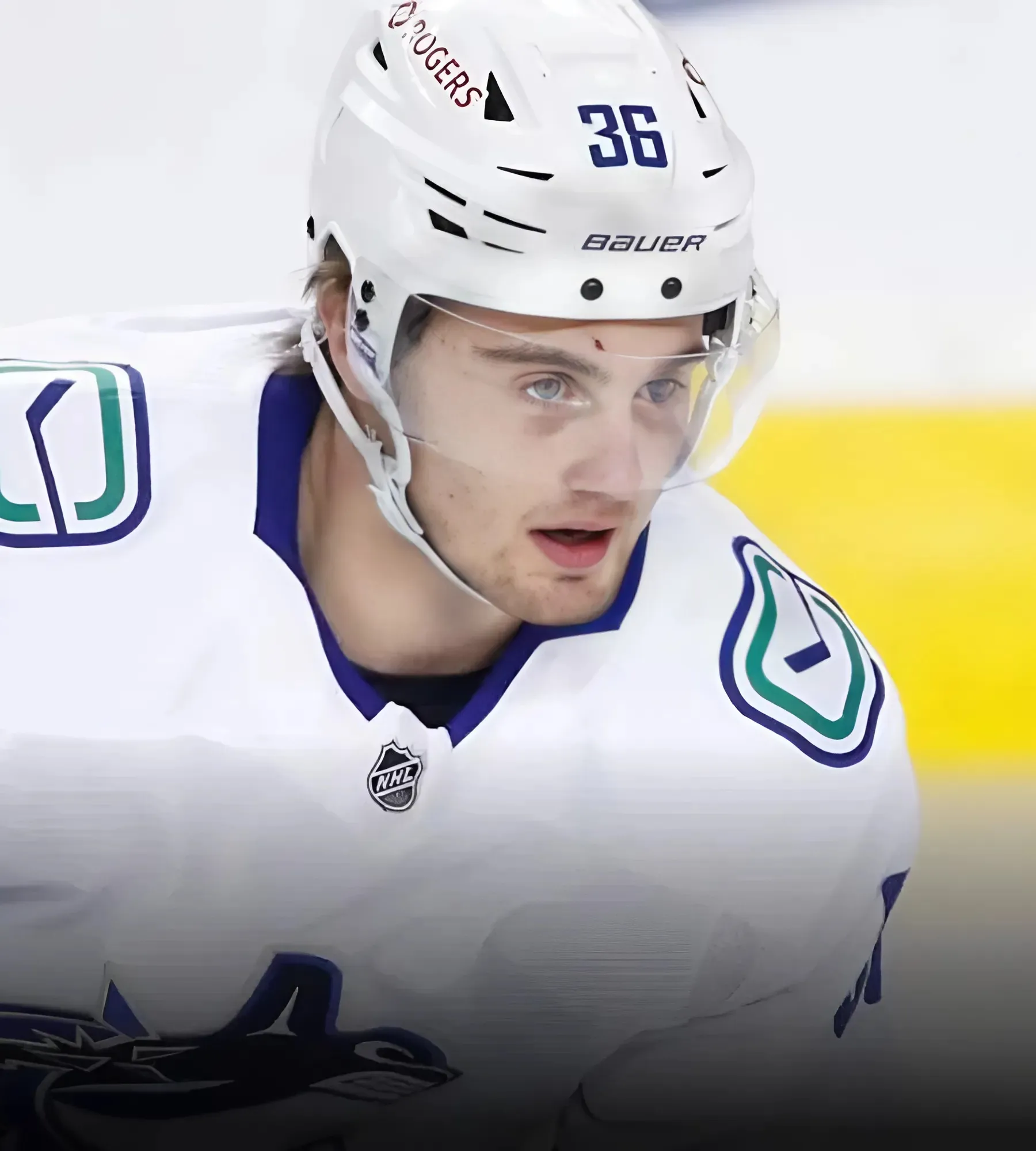 Vancouver Canucks demote Nils Hoglander to the 4th line for game against Flyers