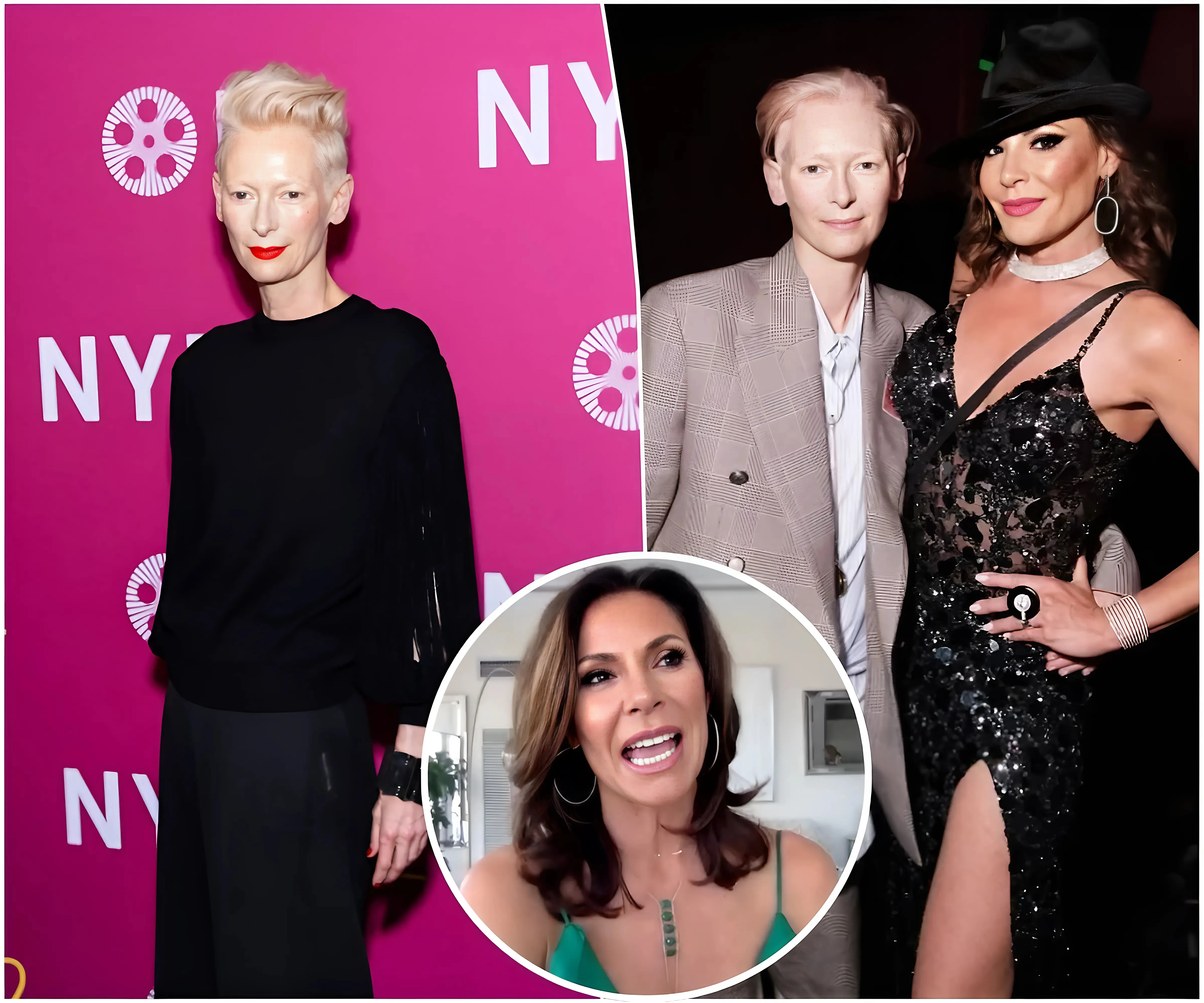 Luann de Lesseps reveals bizarre sleepover at Tilda Swinton's Scottish castle: 'The weirdest person I've ever met! - suong