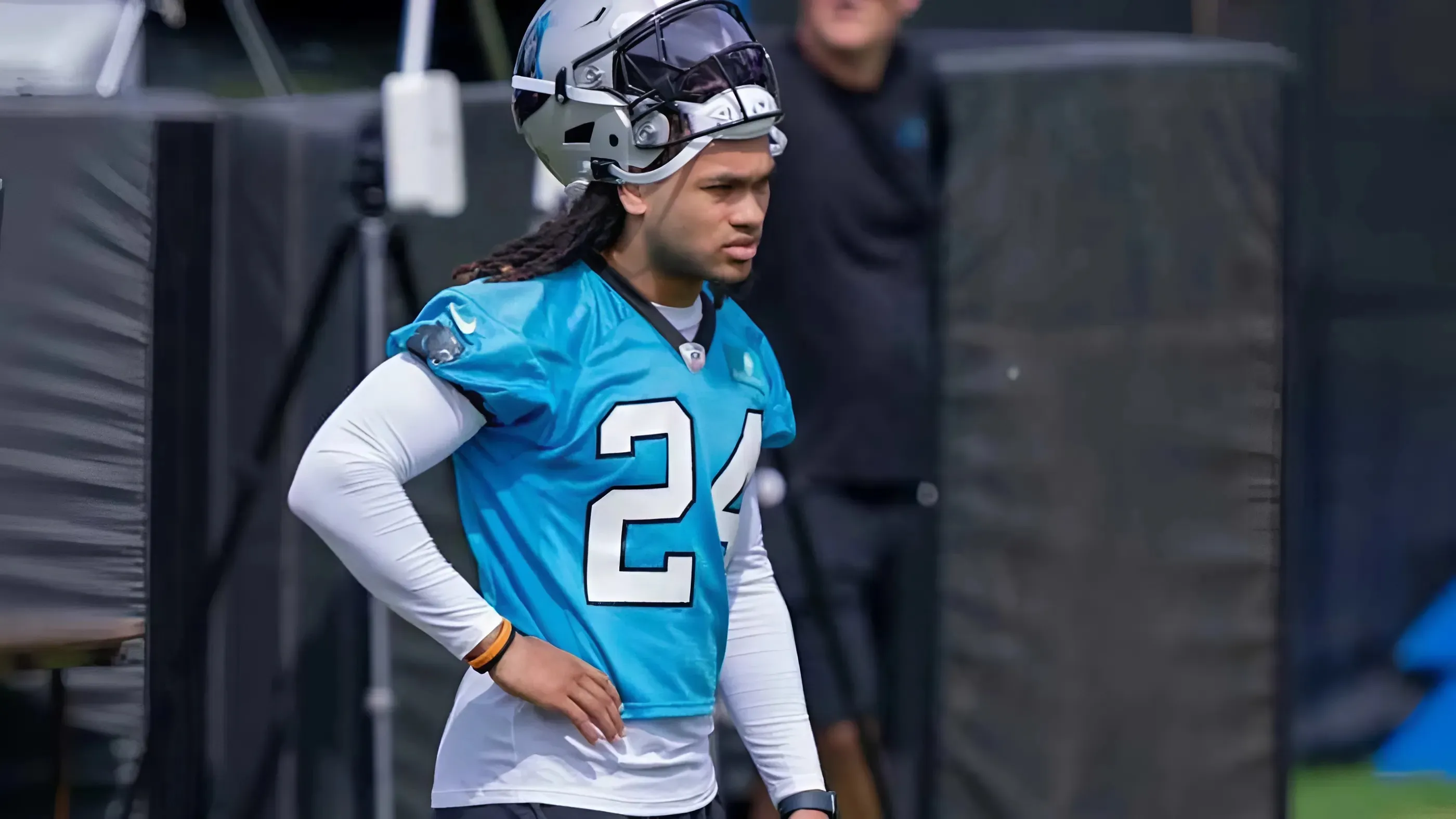 Should Panthers sit Jonathon Brooks for first NFL season so he's fully healthy in 2025?