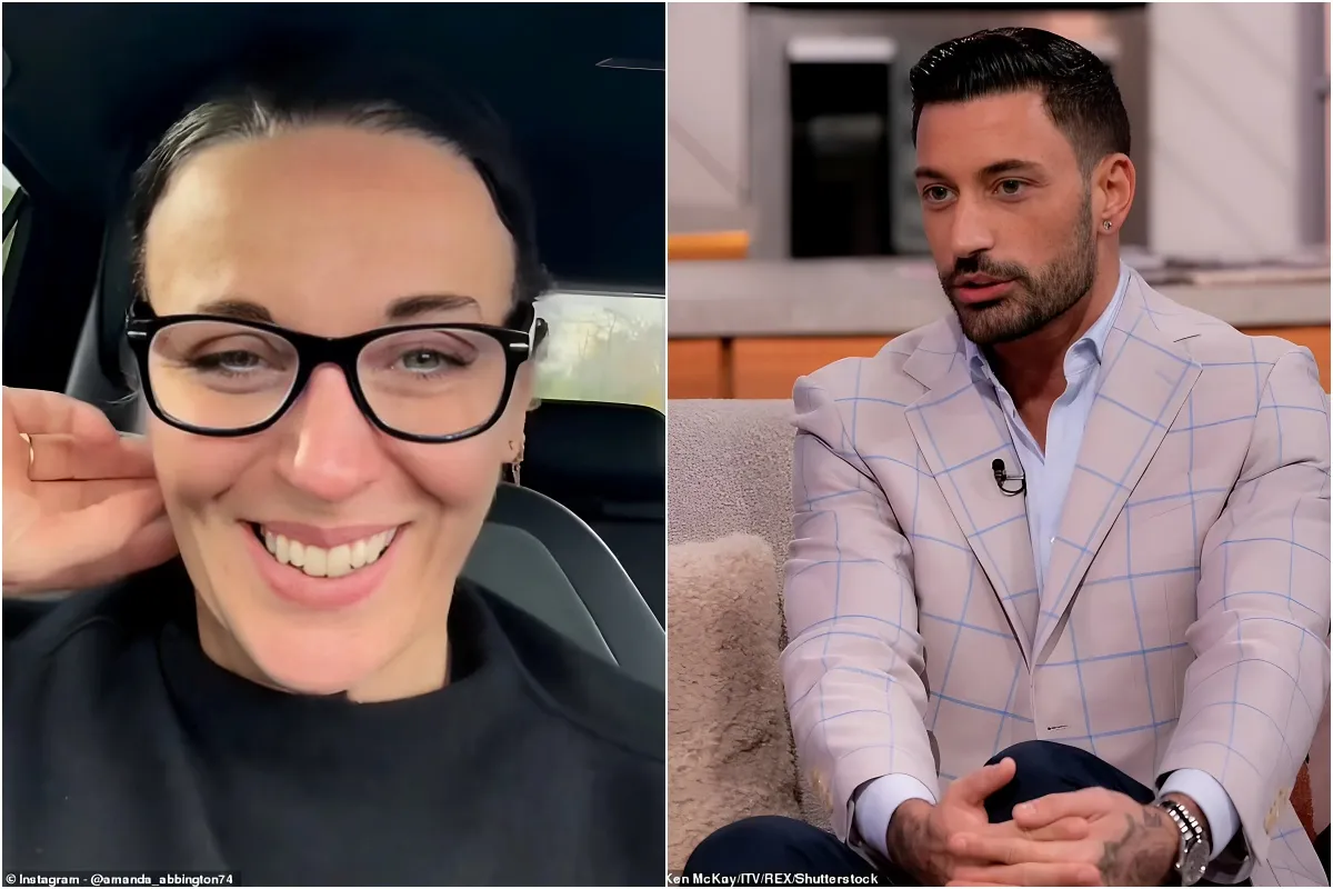 Amanda Abbington gushes over 'incredible' Giovanni Pernice in a resurfaced video posted shortly before Strictly 'b***ying' storm liennhi