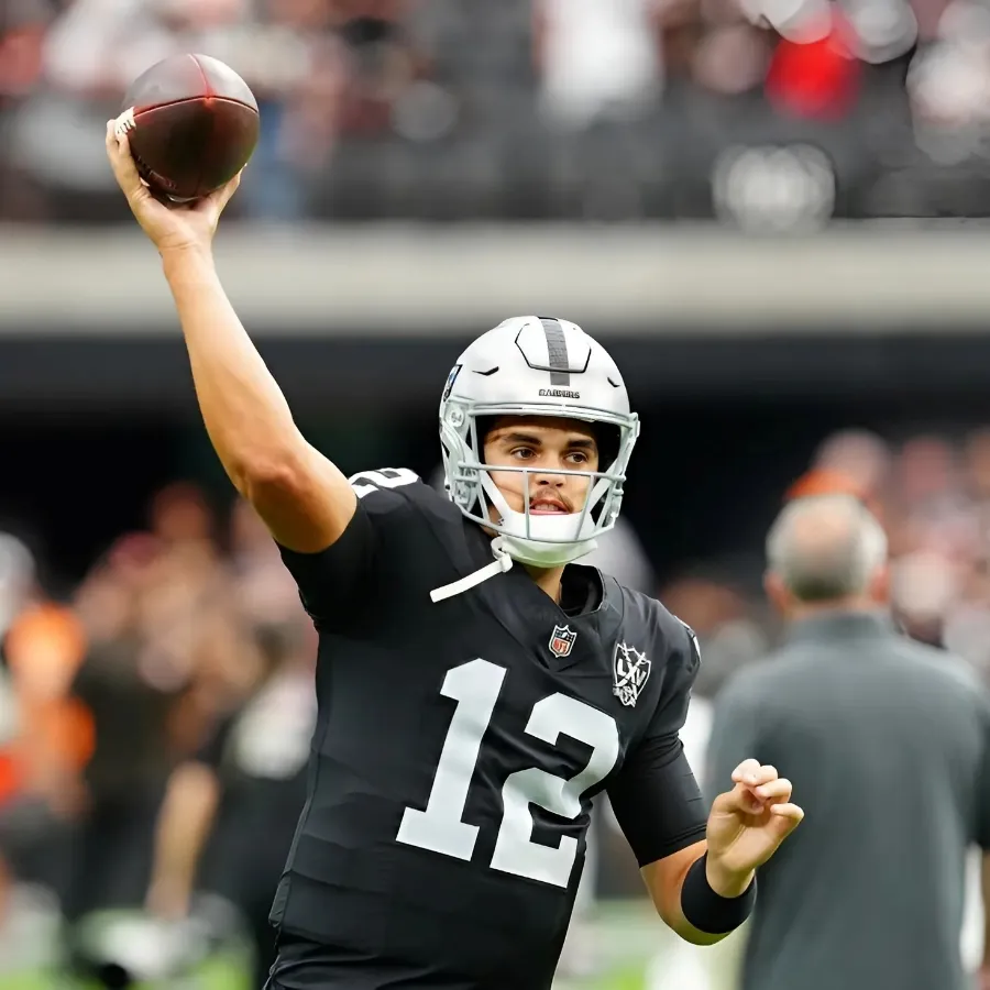 Raiders HC had simple message for new starting QB Aidan O’Connell