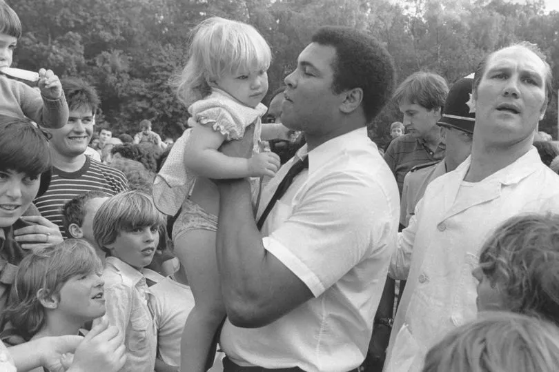 When Muhammad Ali popped to Coventry for a fish and chip supper