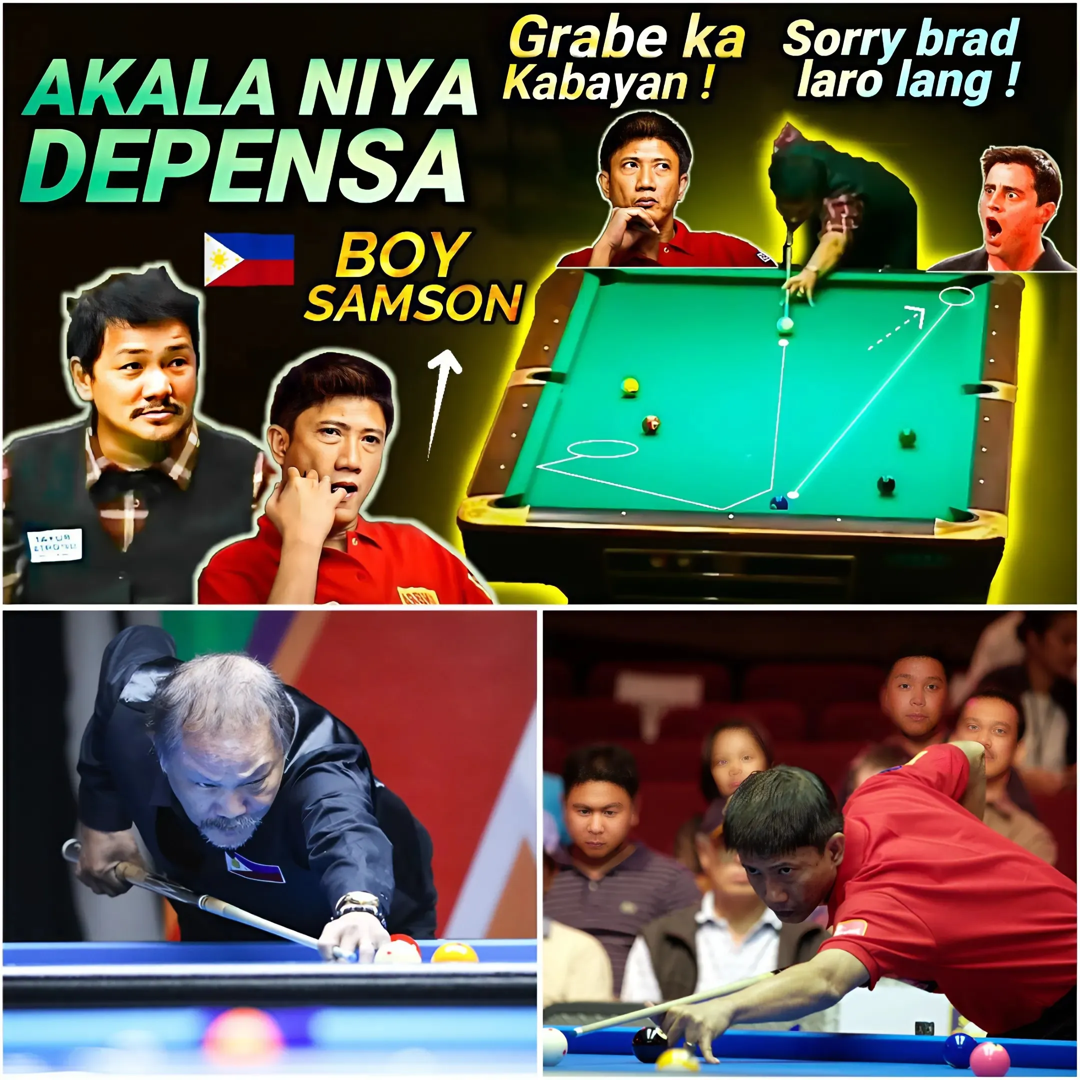 Battle of Legends: Efren 'BATA' Reyes Vs Rodolfo Luat - Two Filipino Billiard Masters in the Finals! The Most Famous Shot in Pool History!