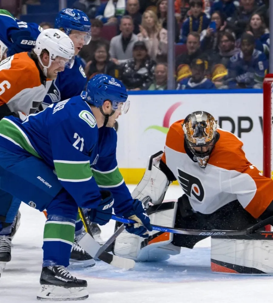 Canucks drop shootout to Flyers after strong start from Lankinen