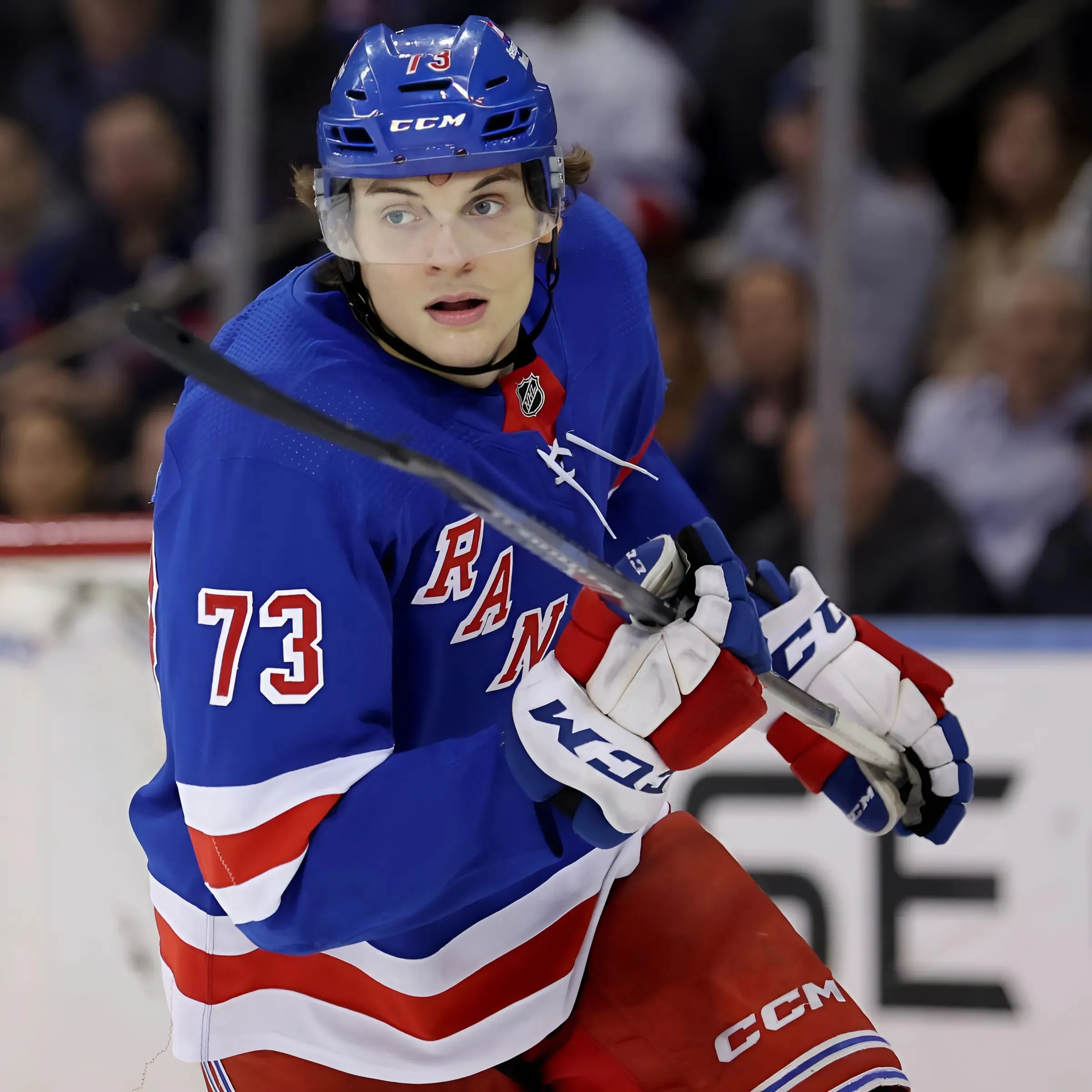 Rangers may unleash Matt Rempe for home opener against Utah Hockey Club