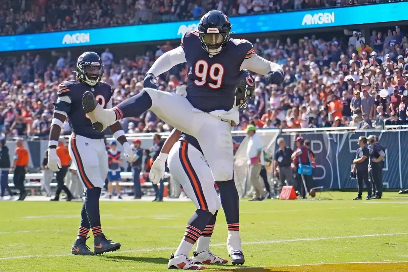 The interior of the Bears defensive line is making serious noise and it's exactly what the team was hoping to see in 2024