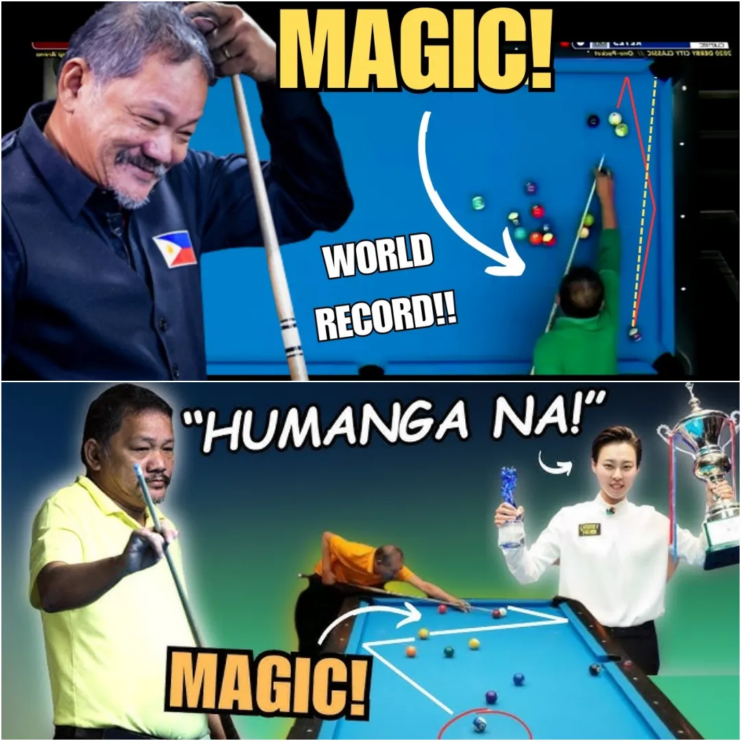 Top 7 World Records of Efren 'Bata' Reyes! Why He Is The Greatest Legend Of All Time!