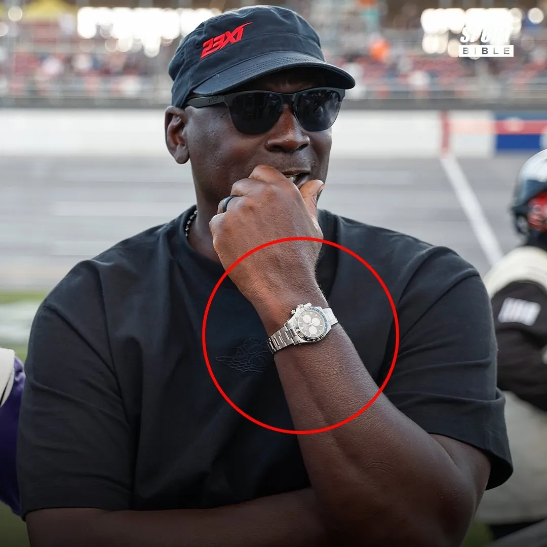 Michael Jordan spotted wearing one of the world's rarest 'mystery' Rolex watches