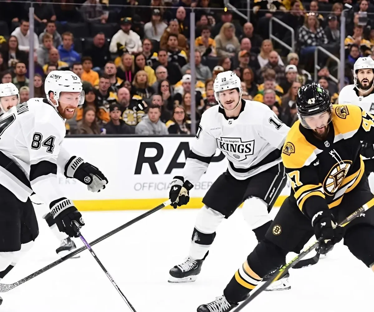 David Pastrnak lifts Bruins past Kings in OT