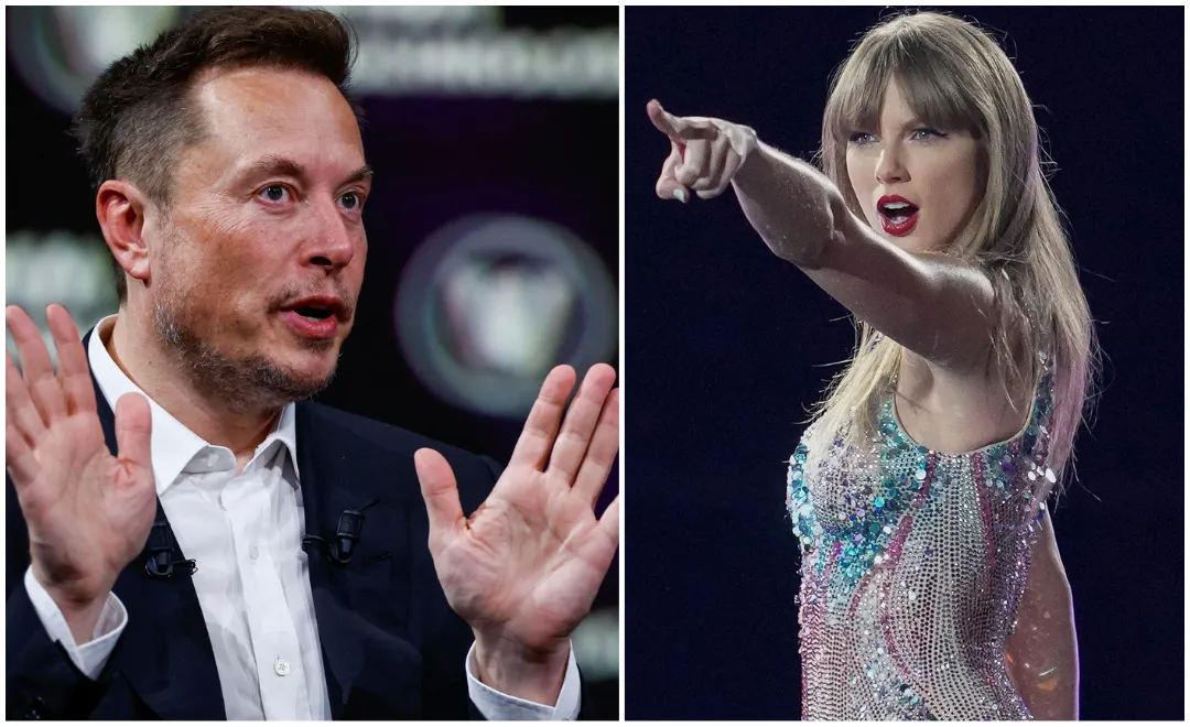 Taylor Swift caused a storm on social networks, accusing Elon Musk of being 'petty' for mocking her, Talented but lacking integrity