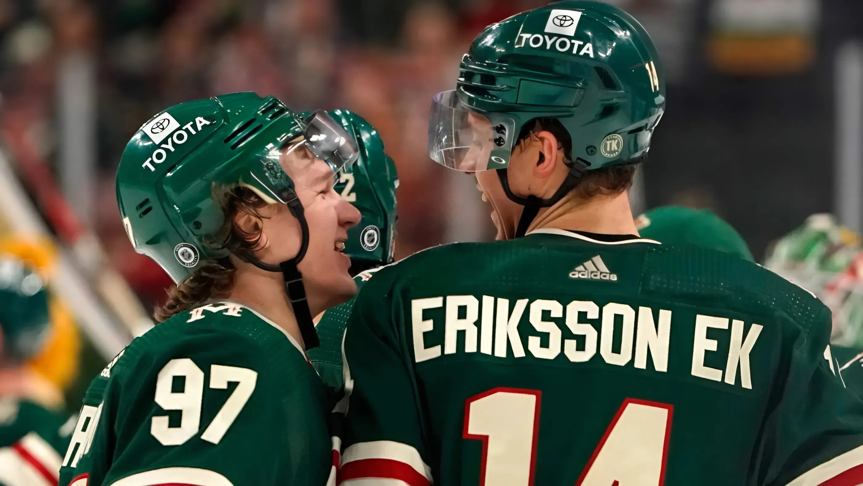 Minnesota Wild’s Joel Eriksson Ek and Jared Spurgeon out tonight vs. Winnipeg