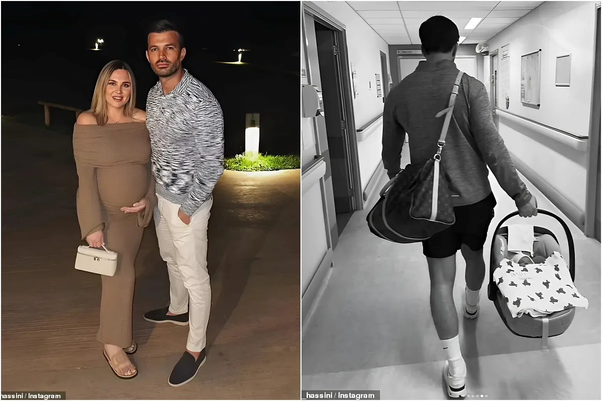 TOWIE star Mike Hassini welcomes first child and shares sweet name - a year after he was released from prison for drugs offence liennhi