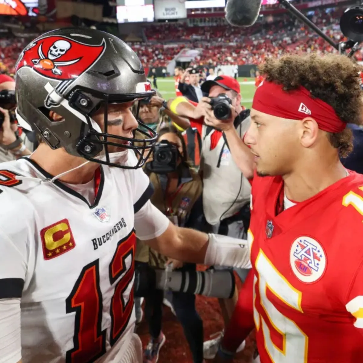 NFL legend Tom Brady continues rivalry with Chiefs QB Patrick Mahomes in new role