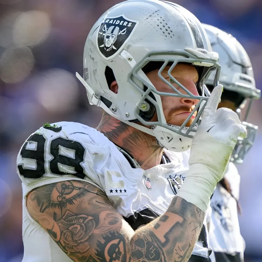 Maxx Crosby Has Strong Response to Video of Him Shoving Raiders Coach